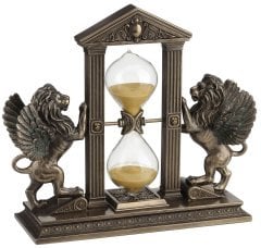 Kanatlı Aslan Kum Saati