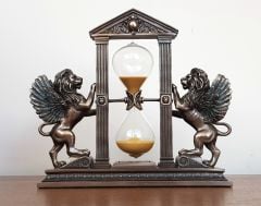 Kanatlı Aslan Kum Saati