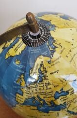 Pusulalı Dekoratif Dünya Küre