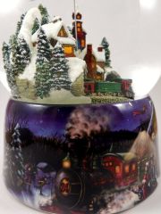 Büyük Müzikli Kar Küresi