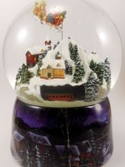 Büyük Müzikli Kar Küresi
