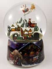 Büyük Müzikli Kar Küresi