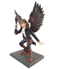 Kanatlı Steampunk Karakter Biblo