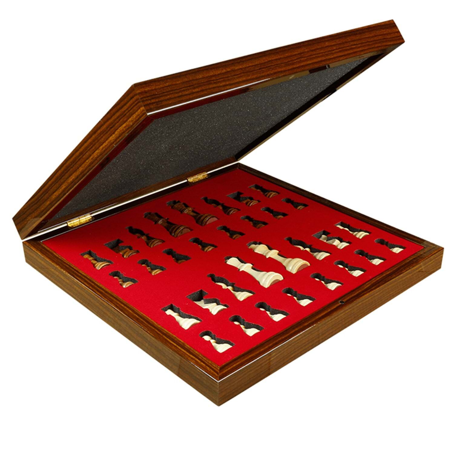 Ahşap Ceviz Satranç Takımı (38 cm)