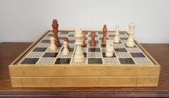 Ahşap  Hatem Satranç Takımı (38 cm)