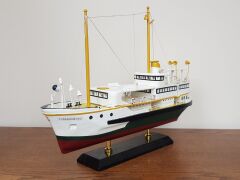 El yapımı Eskitme Turan Emeksiz Vapuru