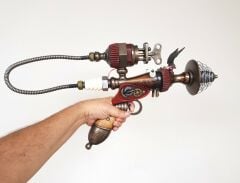 Steampunk Lazer Tabancası Biblo