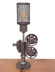 Steampunk Projektör Lamba Abajur