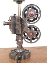 Steampunk Projektör Lamba Abajur