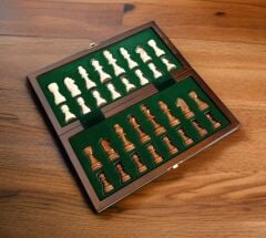 MIKNATISLI AHŞAP SATRANÇ TAKIMI