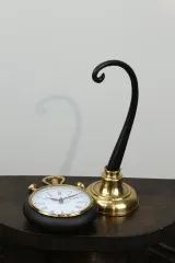 Pirinç Askılı Masa Saati