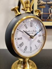 Pirinç Askılı Masa Saati