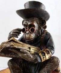 Steampunk Maymun Biblo