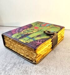 Gerçek Papirüs Yapraklı Defter