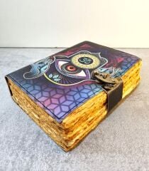 Gerçek Papirüs Yapraklı Defter