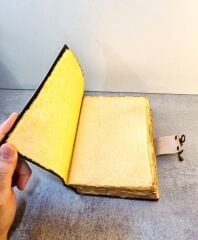 Gerçek Papirüs Yapraklı Defter