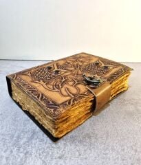 Gerçek Papirüs Yapraklı Defter