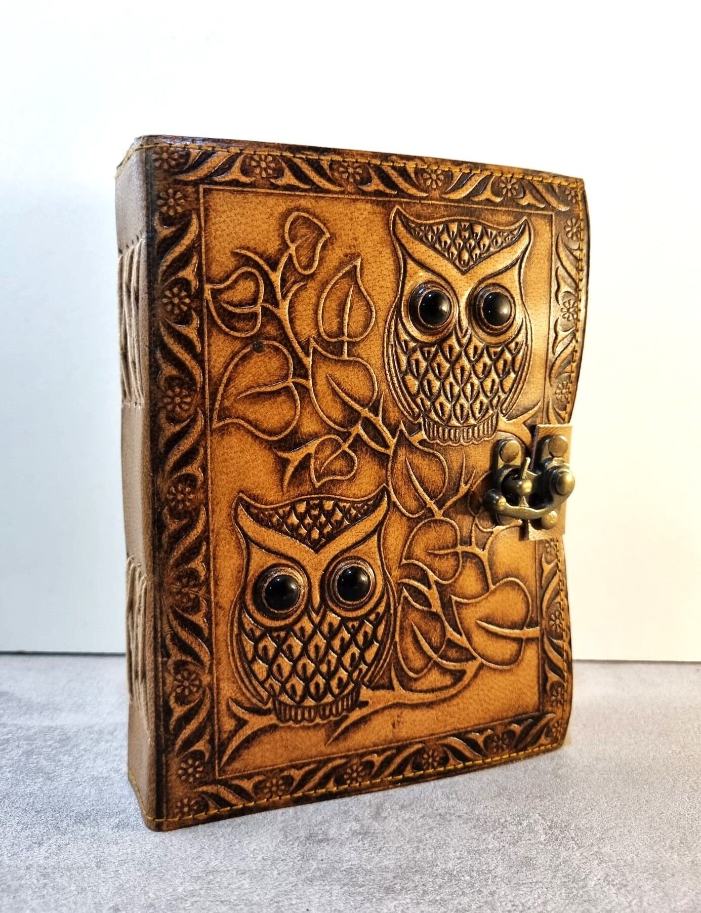 Gerçek Papirüs Yapraklı Defter