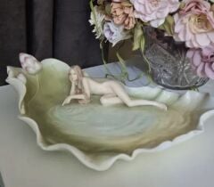 El Yapımı Su Perili Porselen Kase