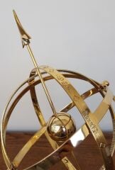 Pirinç Horoskop Dekoratif Küre