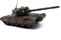 Dekoratif Metal Tank Maketi