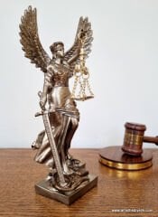 KANATLI ADALET HEYKELİ (THEMİS) (25 cm)
