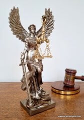 KANATLI ADALET HEYKELİ (THEMİS) (25 cm)