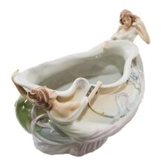 Porselen Biblolu Jardinyer