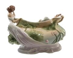 Porselen Biblolu Jardinyer