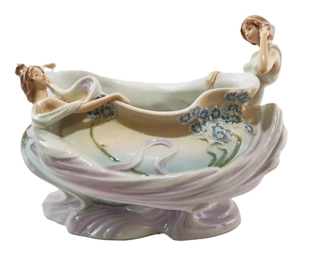 Porselen Biblolu Jardinyer