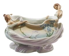 Porselen Biblolu Jardinyer