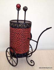 Golf Arabası Masa Saati (37 cm)