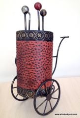 Golf Arabası Masa Saati (37 cm)