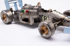 Dekoratif Metal Yarış Arabası