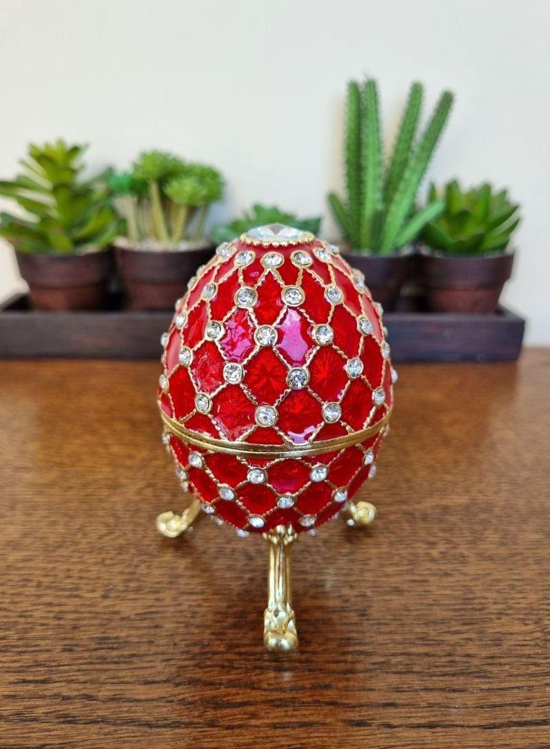 Faberge Yumurtası Mücevher Kutusu