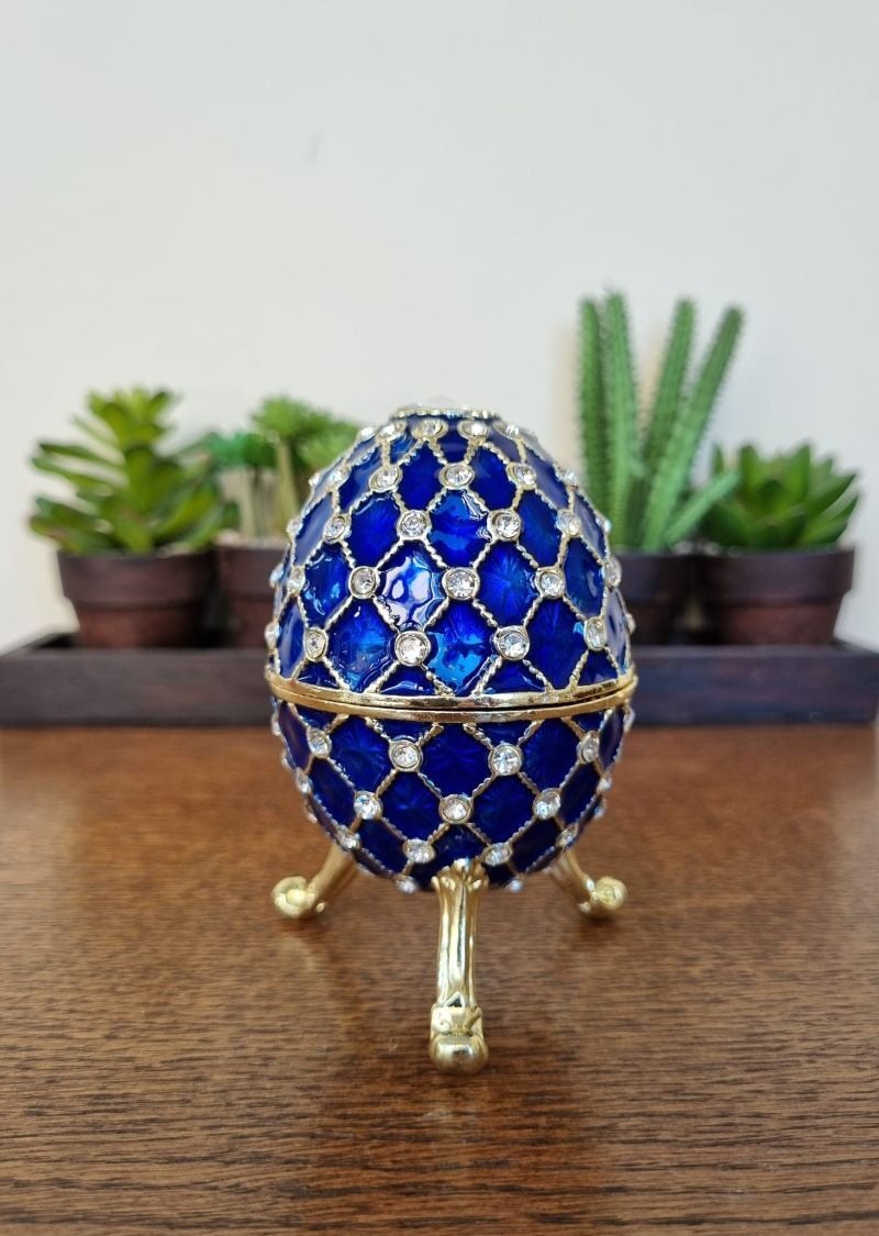 Faberge Yumurtası Mücevher Kutusu