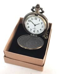 Atatürk Desenli Köstekli Cep Saati