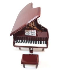 Ahşap Piyano Biblo
