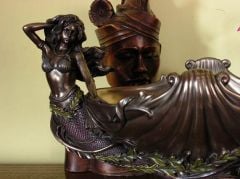 Bronz Deniz kızı Gondol