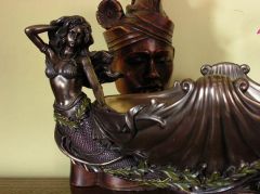 Bronz Deniz kızı Gondol