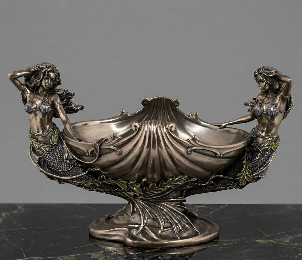 Bronz Deniz kızı Gondol