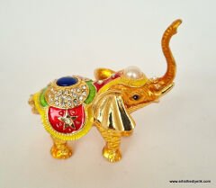 Swarovski Taşlı Fil Biblo Kutu