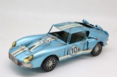 Dekoratif Metal Yarış Arabası