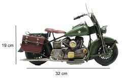Dekoratif Metal Motosiklet