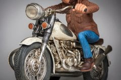 FORCHİNO Sepetli Motosiklet