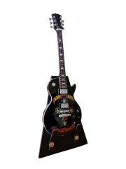 Çantalı Ahşap Gitar Biblo (Guns N' Roses)