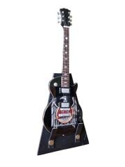 Çantalı Ahşap Gitar Biblo (Slayer)