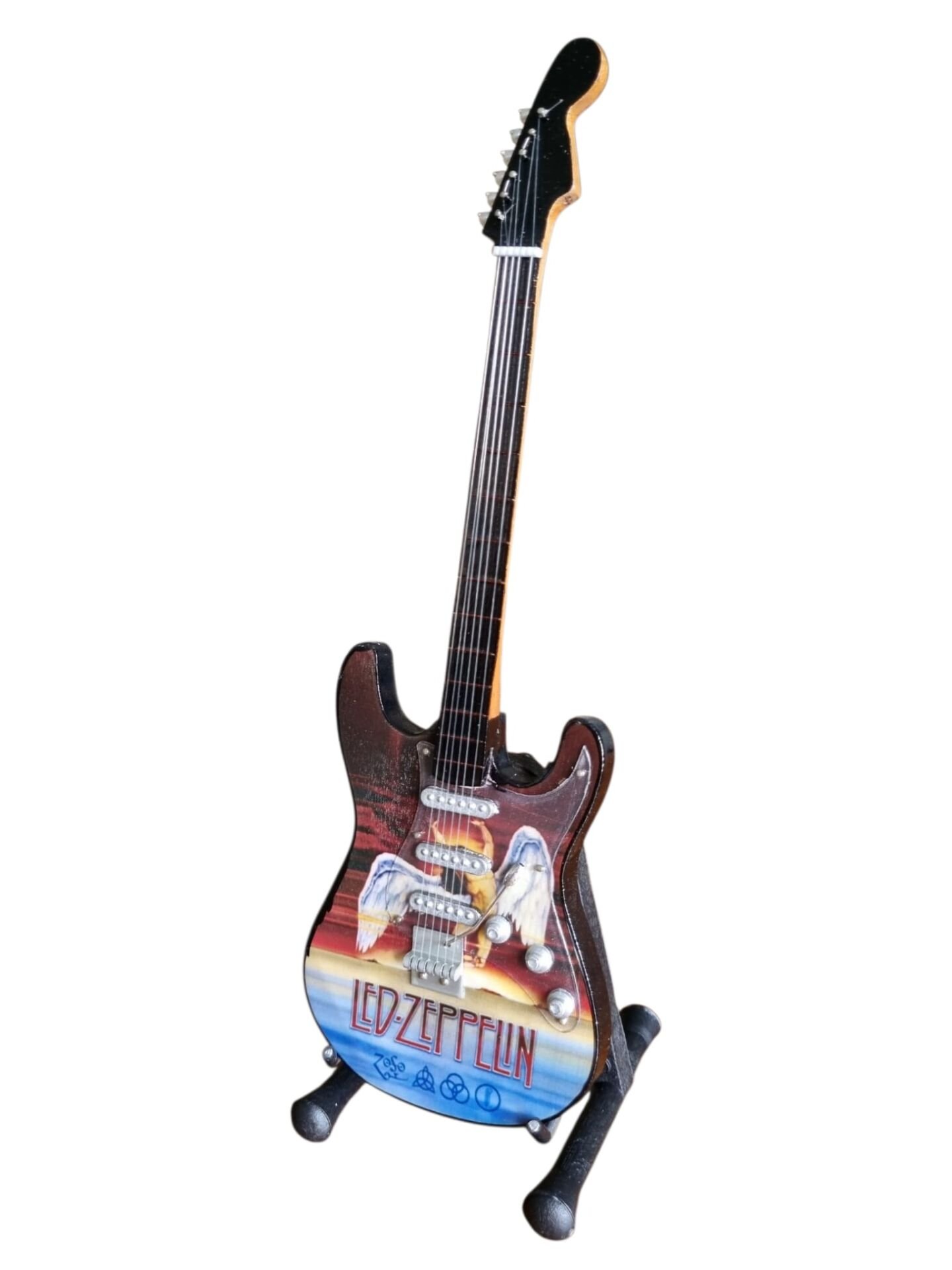 Ahşap Gitar Biblo (Led Zeppelin)