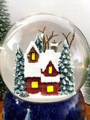 Huzurlu Yuvamız Kar Küresi