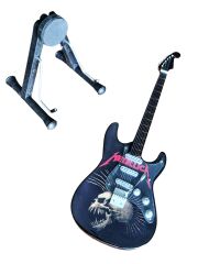 Ahşap Gitar Biblo (Metallica)